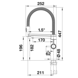 Bateria Blanco EVOL-S Pro czarny mat 526 636